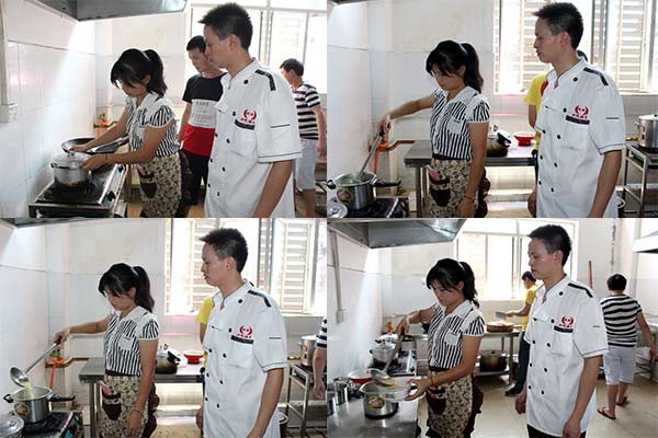 煌旗有教人学做五谷杂粮粥技术