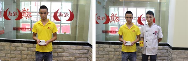 煌旗港式奶茶培训学员合影