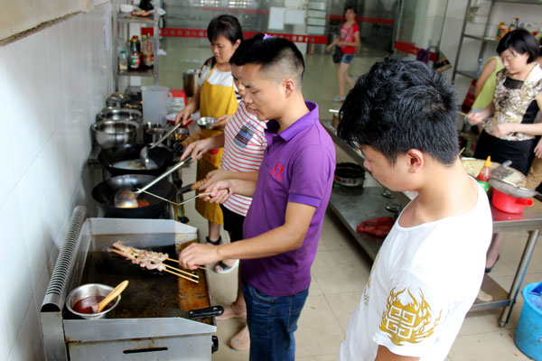 深圳沙井哪里可以学做韩国铁板烧